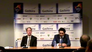 Persconferentie Gasterra Flames - Stepco Weert