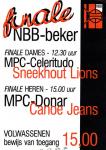 Finale NBB-beker tegen Canoe Jeans