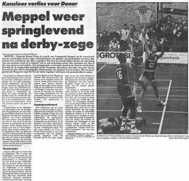 Meppel weer springlevend na derby-zege