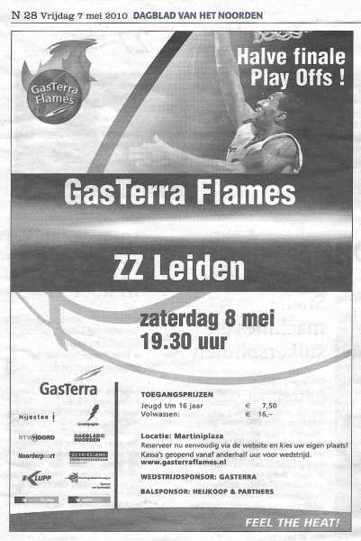 Aankondiging Flames - Leiden