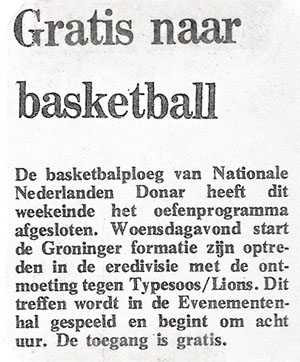 Gratis naar basketball