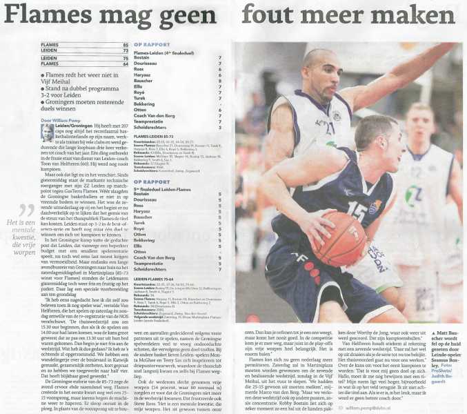 Flames mag geen fout meer maken