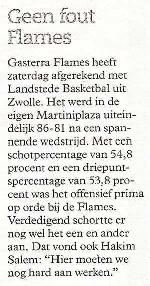 Geen fout Flames