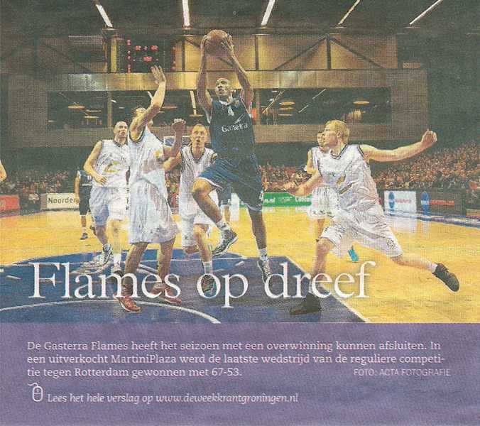 Flames op dreef