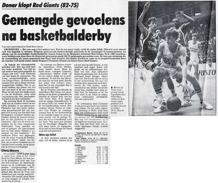 Gemengde gevoelens na basketbalderby