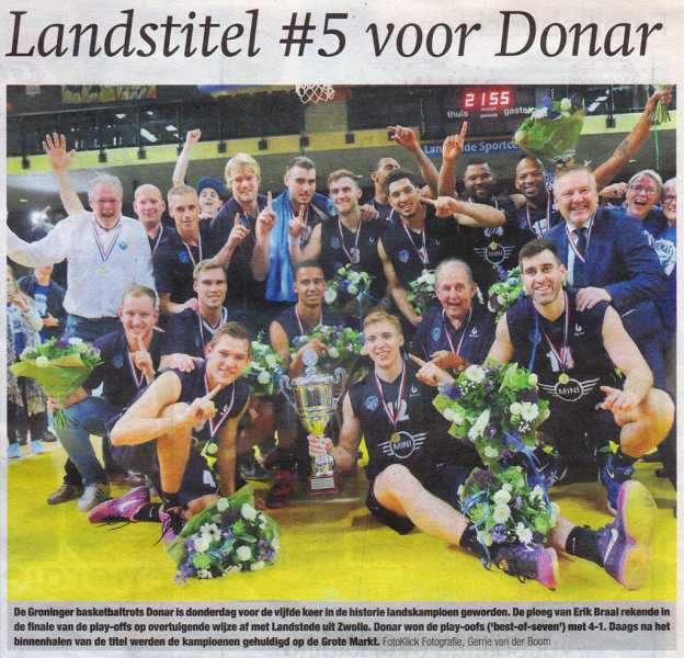 Landstitel #5 voor Donar