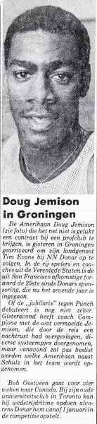 Doug Jemison in Groningen
