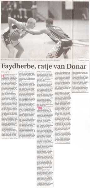 Faydherbe, ratje van Donar