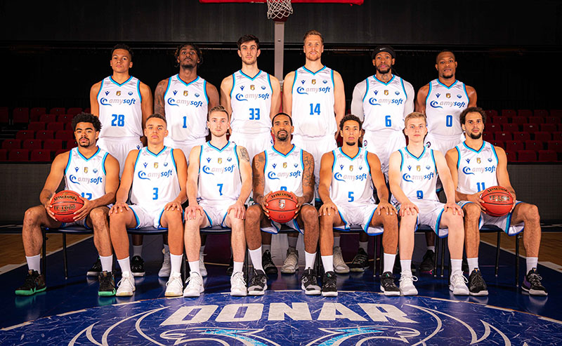 Teamfoto Donar 2019-2020