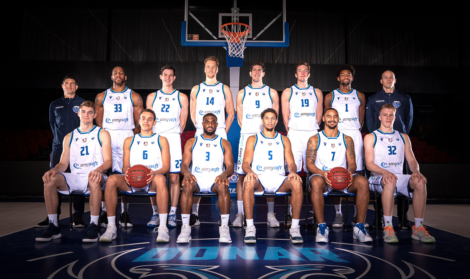 Teamfoto Donar 2020-2021