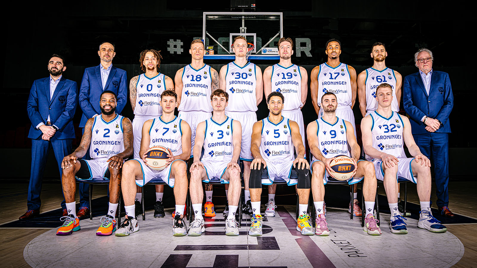 Teamfoto Donar 2022-2023