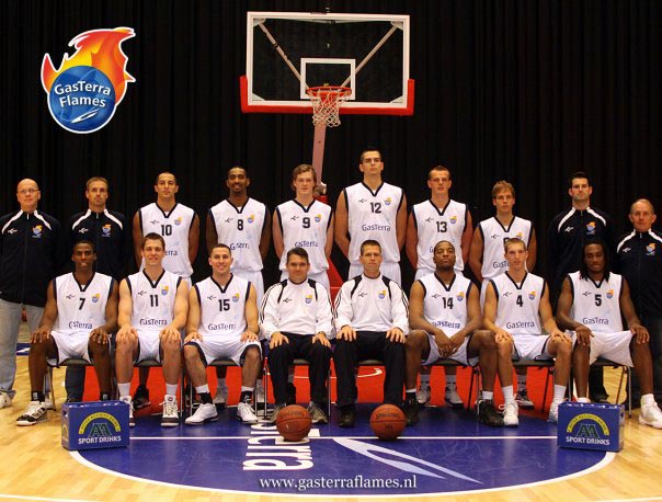 Teamfoto GasTerra Flames 2009-2010