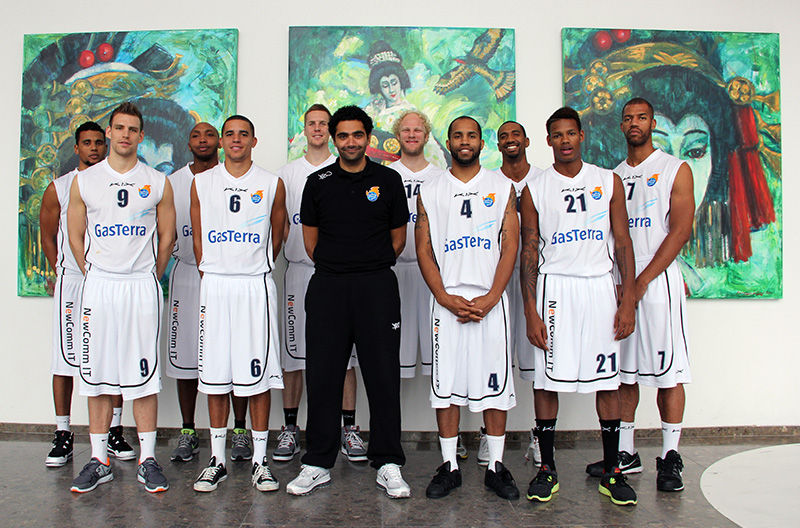 Teamfoto GasTerra Flames 2012-2013 © Sander de Jong