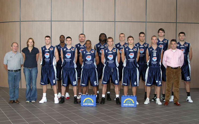 Teamfoto Hanzevast Capitals 2008-2009