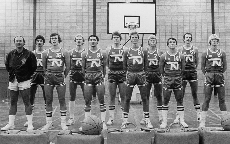 Teamfoto Nationale Nederlanden Donar 1978-1979