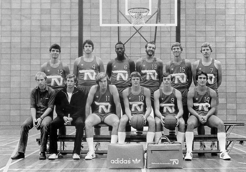 Teamfoto Nationale Nederlanden Donar 1980-1981