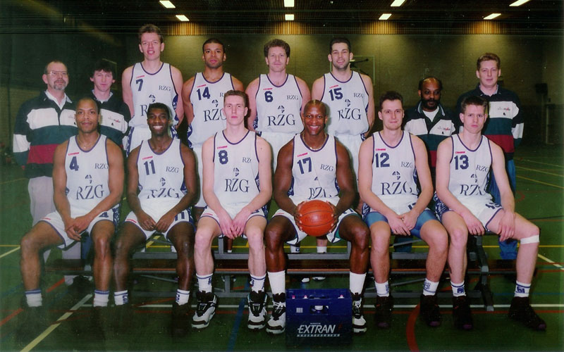 Teamfoto RZG Donar 1993-1994 © Henk Luurtsema