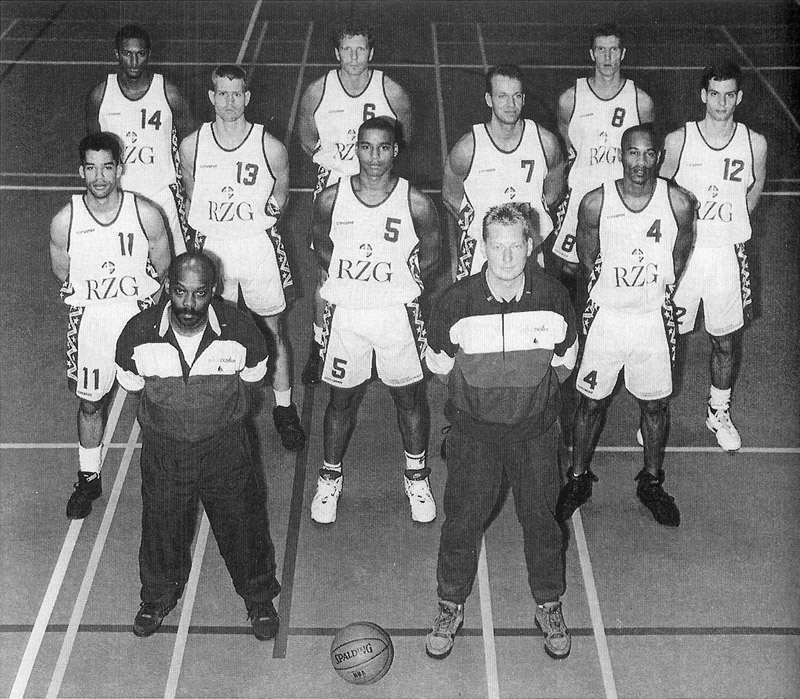 Teamfoto RZG Donar 1994-1995