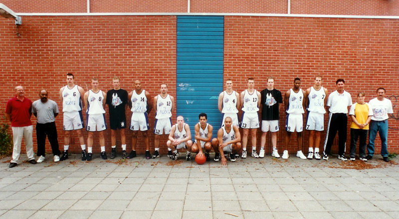 Teamfoto RZG Donar 1996-1997