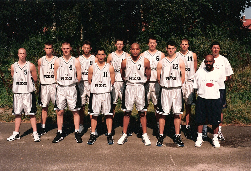 Teamfoto RZG Donar 1997-1998