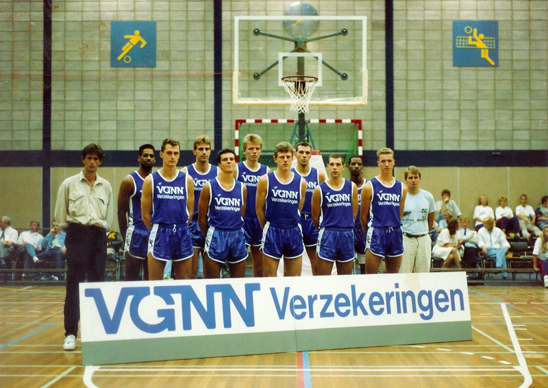 Teamfoto VGNN Donar 1989-1990