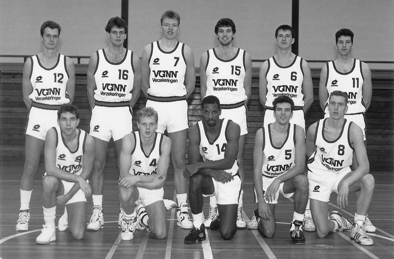 Teamfoto VGNN Donar 1990-1991