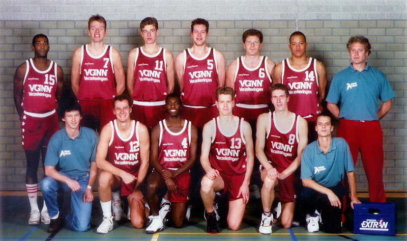 Teamfoto VGNN Donar 1992-1993