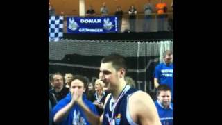 Donar Groningen wint beker