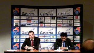 Persconferentie GasTerra Flames - EiffelTowers Den Bosch