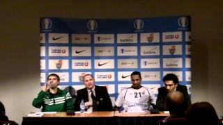 Persconferentie GasTerra Flames - BC Rudupis