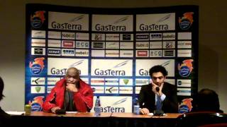 Persconferentie GasTerra Flames - Rotterdam Basketbal College (1/2)