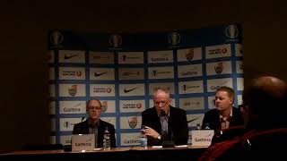 Persconferentie Rob Schuur namens het GasTerra Flames-bestuur (1/2)