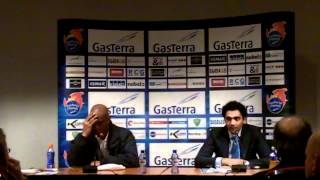 Persconferentie Flames - Rotterdam (1/2)