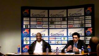 Persconferentie Flames - Rotterdam (2/2)