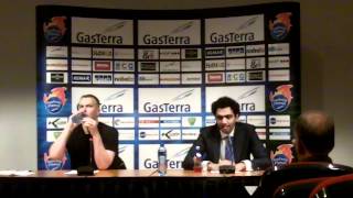 Persconferentie 01-05-2012 : GasTerra Flames – Landstede Basketbal
