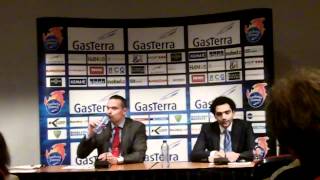 Persconferentie 08-05-2012 : GasTerra Flames – EiffelTowers Den Bosch