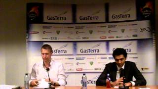 Persconferentie GasTerra Flames - Landstede Basketbal